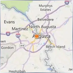 Augusta University Location Map Augusta University Location Map