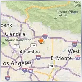California Institute of Technology Location Map California Institute of Technology Location Map