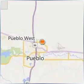 Colorado State University Pueblo Location Map Colorado State University Pueblo Location Map
