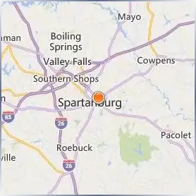Converse College Location Map Converse College Location Map