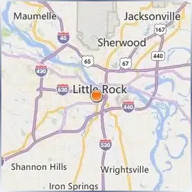 Philander Smith College Location Map Philander Smith College Location Map