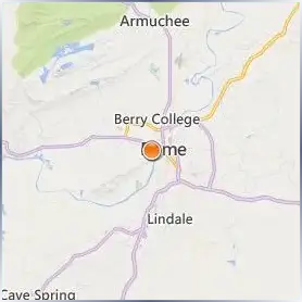 Shorter University Location Map Shorter University Location Map