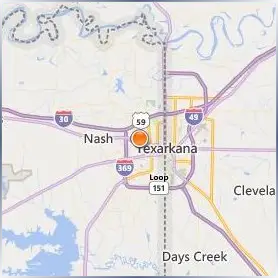 Texarkana College Location Map Texarkana College Location Map