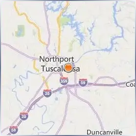 The University of Alabama Location Map The University of Alabama Location Map