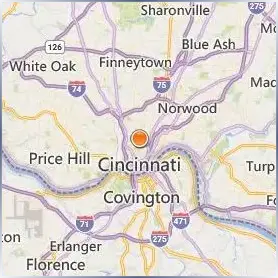 University of Cincinnati Location Map University of Cincinnati Location Map