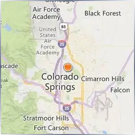 University of Colorado Colorado Springs Location Map University of Colorado Colorado Springs Location Map