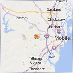University of South Alabama Location Map University of South Alabama Location Map